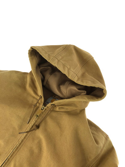 【中古品】【メンズ】 Carhartt カーハート THERMAL LINED ACTIVE JACKET J131-BRN サーマルライニングアクティブジャケット アウター USA製 146-251124-rt-08-tag サイズ：S カラー：ブラウン 万代Net店