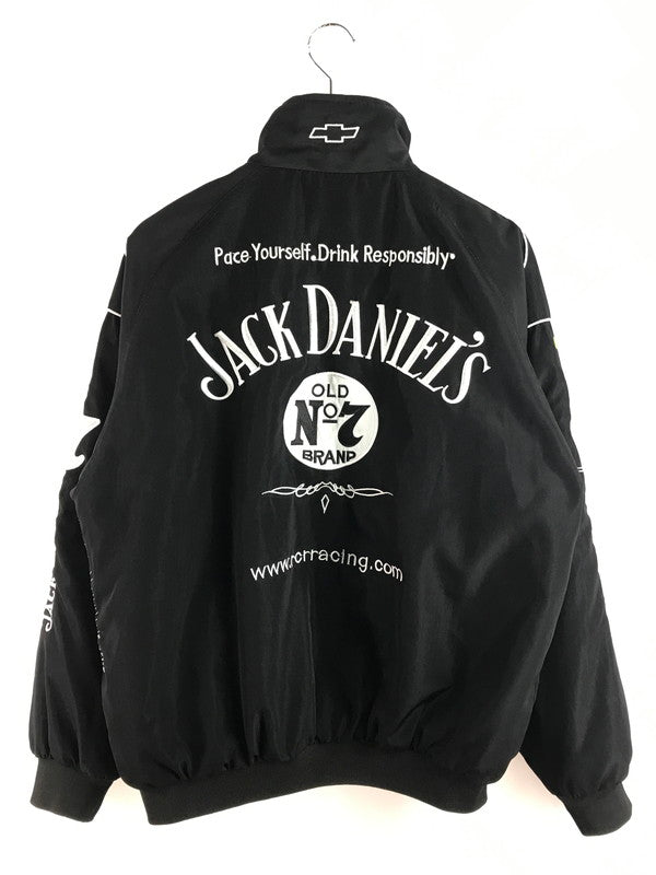 【現状渡し品】【メンズ】 JH DESIGN ジェイエイチ デザイン JACK DANIEL'S NASCAR RACING JACKET ジャックダニエル レーシング ジャケット アウター 145-251122-rt-10-tag サイズ：XL カラー：ブラック 万代Net店