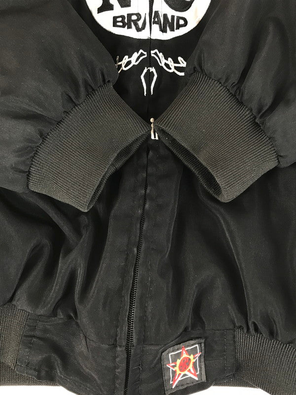 【現状渡し品】【メンズ】 JH DESIGN ジェイエイチ デザイン JACK DANIEL'S NASCAR RACING JACKET ジャックダニエル レーシング ジャケット アウター 145-251122-rt-10-tag サイズ：XL カラー：ブラック 万代Net店