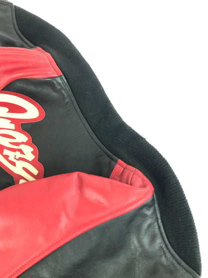 【現状渡し品】【メンズ】 FORZA フォルツァ CYBERDYNE LEATHER RACING JACKET サイバーダイン レザー レーシング ジャケット 145-251122-rt-04-tag サイズ：L カラー：レッド 万代Net店