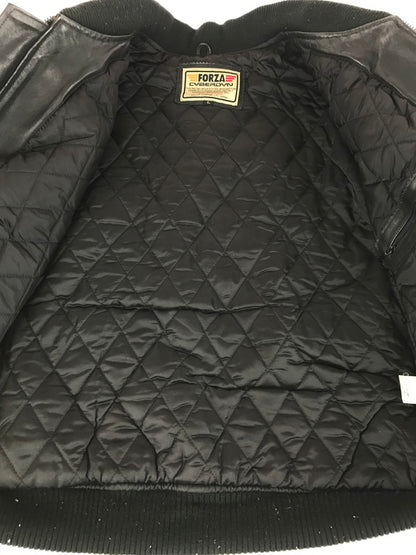 【現状渡し品】【メンズ】 FORZA フォルツァ CYBERDYNE LEATHER RACING JACKET サイバーダイン レザー レーシング ジャケット 145-251122-rt-04-tag サイズ：L カラー：レッド 万代Net店
