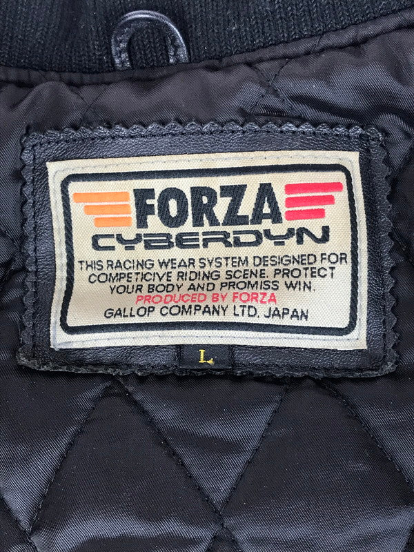 【現状渡し品】【メンズ】 FORZA フォルツァ CYBERDYNE LEATHER RACING JACKET サイバーダイン レザー レーシング ジャケット 145-251122-rt-04-tag サイズ：L カラー：レッド 万代Net店