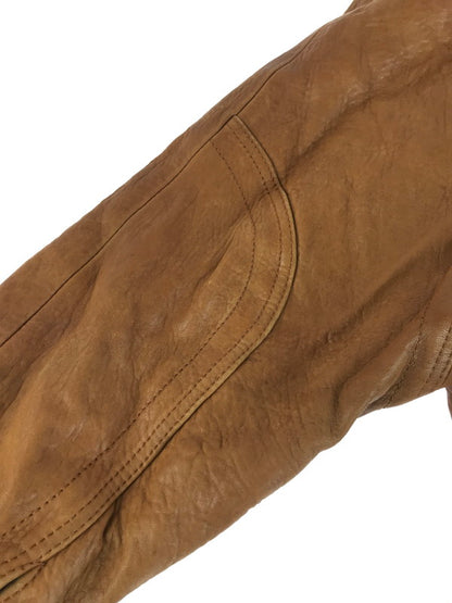 【現状渡し品】【メンズ】 MARCO PIERGUIDI マルコ・ピエールグイディ LEATHER JACKET 1891 レザージャケット アウター イタリア製 146-251122-rt-06-tag サイズ：52 カラー：ブラウン 万代Net店