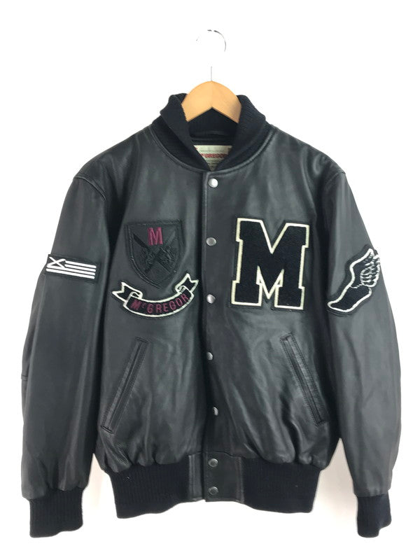 【中古品】【メンズ】 McGregor マックレガー MCGREGOR LEATHER STADIUM JACKET 145-251122-rt-05-tag サイズ：M カラー：ブラック 万代Net店