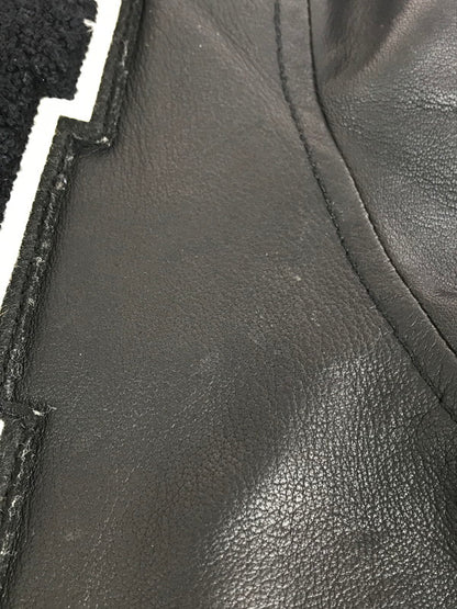 【中古品】【メンズ】 McGregor マックレガー MCGREGOR LEATHER STADIUM JACKET 145-251122-rt-05-tag サイズ：M カラー：ブラック 万代Net店