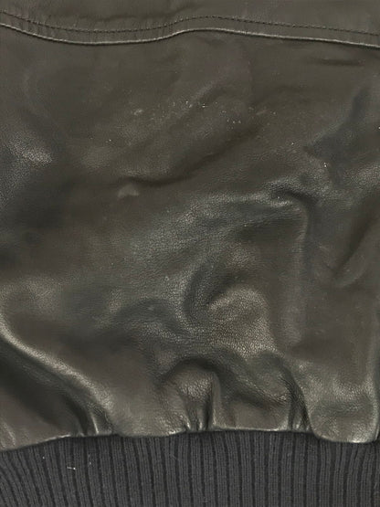 【中古品】【メンズ】 McGregor マックレガー MCGREGOR LEATHER STADIUM JACKET 145-251122-rt-05-tag サイズ：M カラー：ブラック 万代Net店