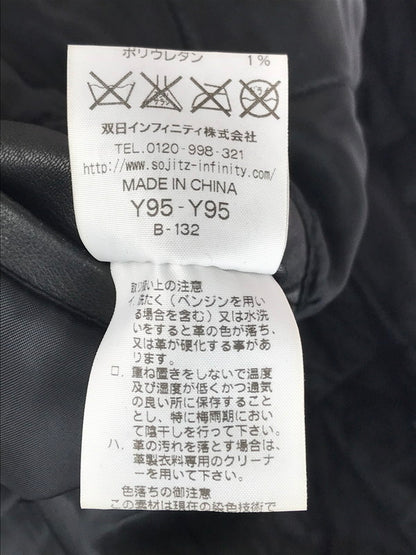 【中古品】【メンズ】 McGregor マックレガー MCGREGOR LEATHER STADIUM JACKET 145-251122-rt-05-tag サイズ：M カラー：ブラック 万代Net店