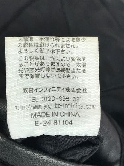 【中古品】【メンズ】 McGregor マックレガー MCGREGOR LEATHER STADIUM JACKET 145-251122-rt-05-tag サイズ：M カラー：ブラック 万代Net店