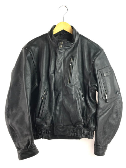 【中古品】【メンズ】 KADOYA カドヤ K'S LEATHER SINGLE RIDERS JACKET KNXLS-285 ケーエス レザー シングルライダース ジャケット 145-251122-rt-02-tag サイズ：M カラー：ブラック 万代Net店