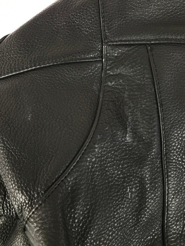 【中古品】【メンズ】 KADOYA カドヤ K'S LEATHER SINGLE RIDERS JACKET KNXLS-285 ケーエス レザー シングルライダース ジャケット 145-251122-rt-02-tag サイズ：M カラー：ブラック 万代Net店