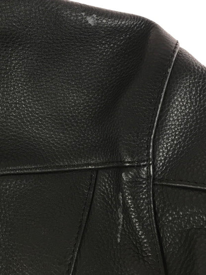 【中古品】【メンズ】 KADOYA カドヤ K'S LEATHER SINGLE RIDERS JACKET KNXLS-285 ケーエス レザー シングルライダース ジャケット 145-251122-rt-02-tag サイズ：M カラー：ブラック 万代Net店