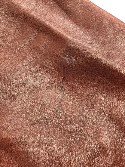 【現状渡し品】【メンズ】 ESPRIT エスプリ LEATHER PANTS BROWN 13スターボタン レザーパンツ フランス製 157-251128-rt-10-tag サイズ：38 カラー：ブラウン 万代Net店