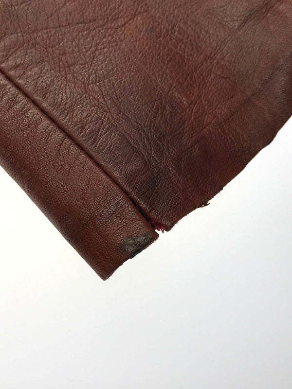【現状渡し品】【メンズ】 ESPRIT エスプリ LEATHER PANTS BROWN 13スターボタン レザーパンツ フランス製 157-251128-rt-10-tag サイズ：38 カラー：ブラウン 万代Net店