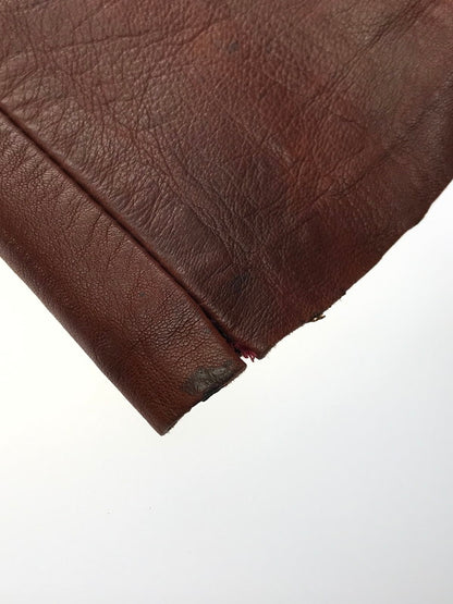 【現状渡し品】【メンズ】 ESPRIT エスプリ LEATHER PANTS BROWN 13スターボタン レザーパンツ フランス製 157-251128-rt-10-tag サイズ：38 カラー：ブラウン 万代Net店