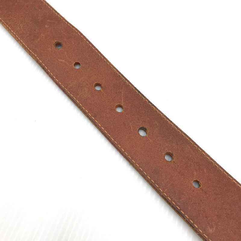 【現状渡し品】【メンズ】 DSQUARED2 ディースクエアード HAWAIII LEATHER BELT ハワイアン レザー ベルト 服飾小物 　 205-251205-na-10-tag カラー：ブラウン 万代Net店