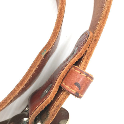 【現状渡し品】【メンズ】 DSQUARED2 ディースクエアード HAWAIII LEATHER BELT ハワイアン レザー ベルト 服飾小物 　 205-251205-na-10-tag カラー：ブラウン 万代Net店
