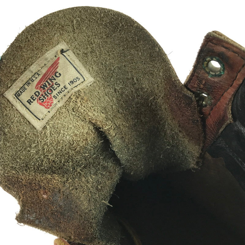 【現状渡し品】【メンズ】 RED WING レッドウィング WORK BOOTS 5202 ワークブーツ 刺繍羽タグ 靴 164-251122-na-09-tag カラー：ブラウン 万代Net店