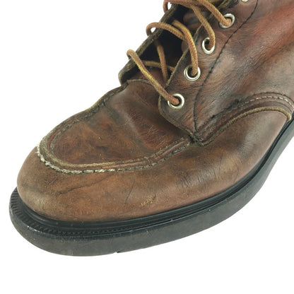 【現状渡し品】【メンズ】 RED WING レッドウィング WORK BOOTS 5202 ワークブーツ 刺繍羽タグ 靴 164-251122-na-09-tag カラー：ブラウン 万代Net店