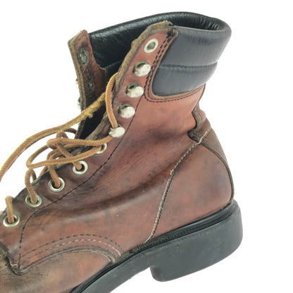 【現状渡し品】【メンズ】 RED WING レッドウィング WORK BOOTS 5202 ワークブーツ 刺繍羽タグ 靴 164-251122-na-09-tag カラー：ブラウン 万代Net店
