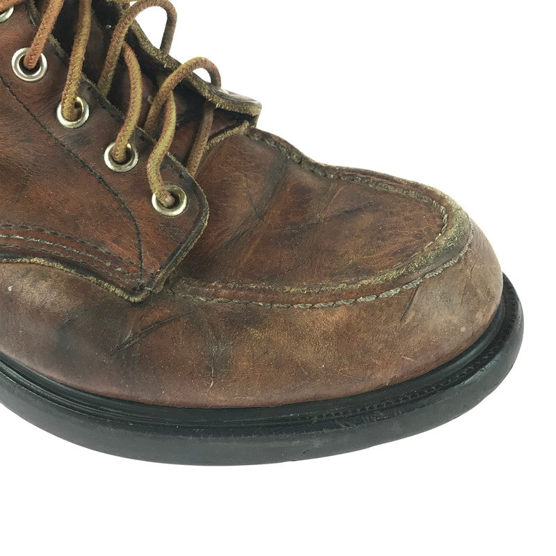 【現状渡し品】【メンズ】 RED WING レッドウィング WORK BOOTS 5202 ワークブーツ 刺繍羽タグ 靴 164-251122-na-09-tag カラー：ブラウン 万代Net店