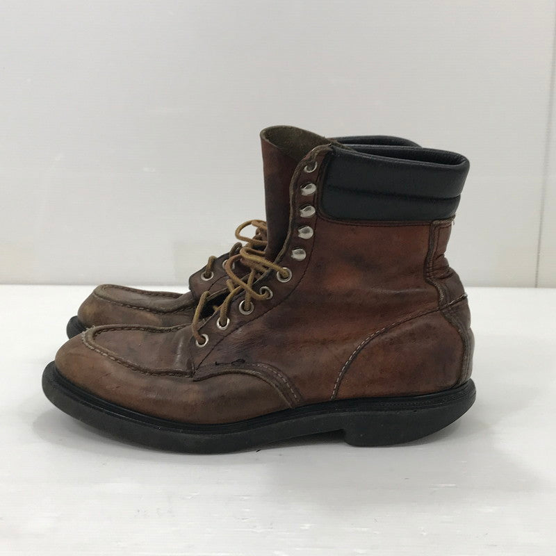 【現状渡し品】【メンズ】 RED WING レッドウィング WORK BOOTS 5202 ワークブーツ 刺繍羽タグ 靴 164-251122-na-09-tag カラー：ブラウン 万代Net店
