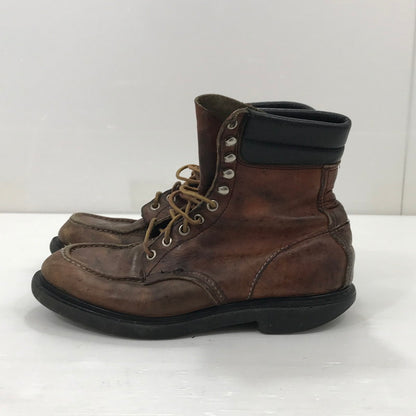 【現状渡し品】【メンズ】 RED WING レッドウィング WORK BOOTS 5202 ワークブーツ 刺繍羽タグ 靴 164-251122-na-09-tag カラー：ブラウン 万代Net店