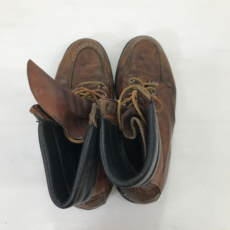 【現状渡し品】【メンズ】 RED WING レッドウィング WORK BOOTS 5202 ワークブーツ 刺繍羽タグ 靴 164-251122-na-09-tag カラー：ブラウン 万代Net店