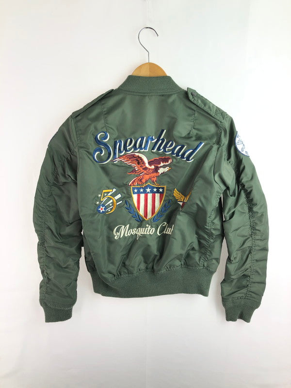 【中古品】【レディース】 5TH AIR FORCE FLIGHT JACKET 6172116 L-2 フィフス エアフォース フライトジャケット アウター 168-251124-rt-10-tag サイズ：F カラー：カーキ 万代Net店