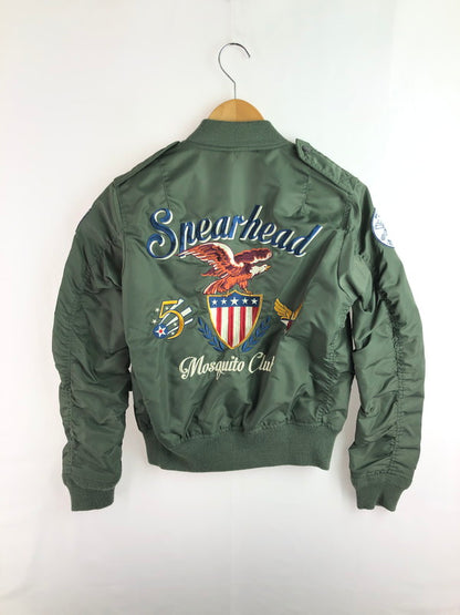 【中古品】【レディース】 5TH AIR FORCE FLIGHT JACKET 6172116 L-2 フィフス エアフォース フライトジャケット アウター 168-251124-rt-10-tag サイズ：F カラー：カーキ 万代Net店