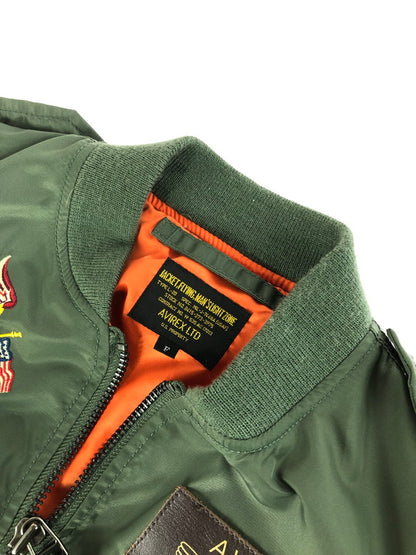 【中古品】【レディース】 5TH AIR FORCE FLIGHT JACKET 6172116 L-2 フィフス エアフォース フライトジャケット アウター 168-251124-rt-10-tag サイズ：F カラー：カーキ 万代Net店