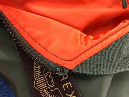 【中古品】【レディース】 5TH AIR FORCE FLIGHT JACKET 6172116 L-2 フィフス エアフォース フライトジャケット アウター 168-251124-rt-10-tag サイズ：F カラー：カーキ 万代Net店