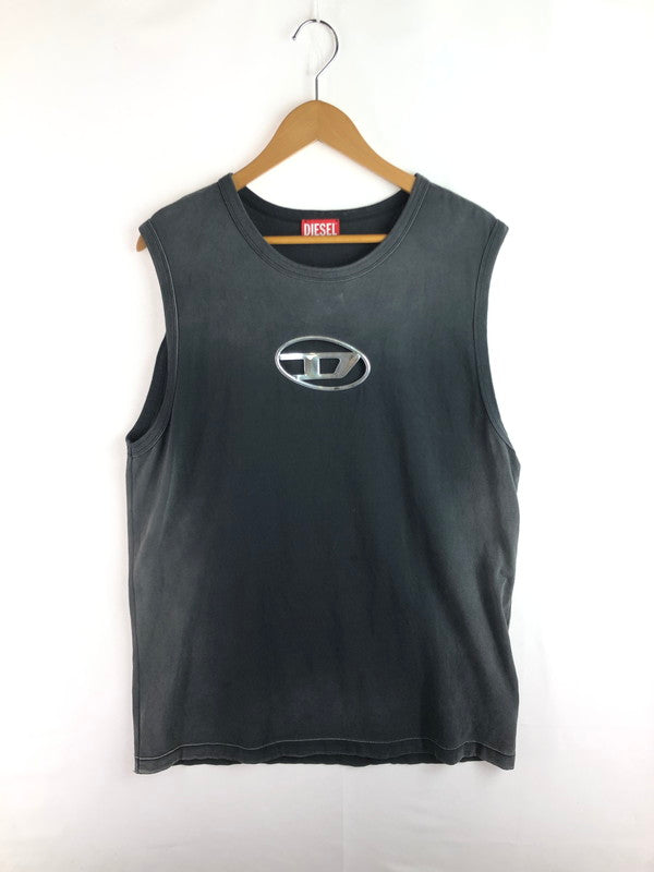 【現状渡し品】【メンズ】 DIESEL ディーゼル T-BRICO A13601 ティー ブリコ タンクトップ トップス 141-251124-rt-01-tag サイズ：XXL カラー：ブラック 万代Net店