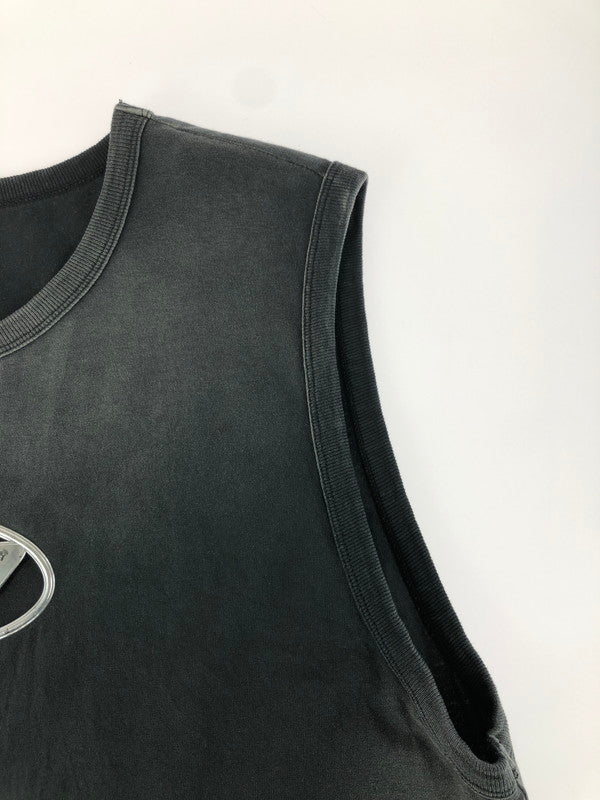 【現状渡し品】【メンズ】 DIESEL ディーゼル T-BRICO A13601 ティー ブリコ タンクトップ トップス 141-251124-rt-01-tag サイズ：XXL カラー：ブラック 万代Net店