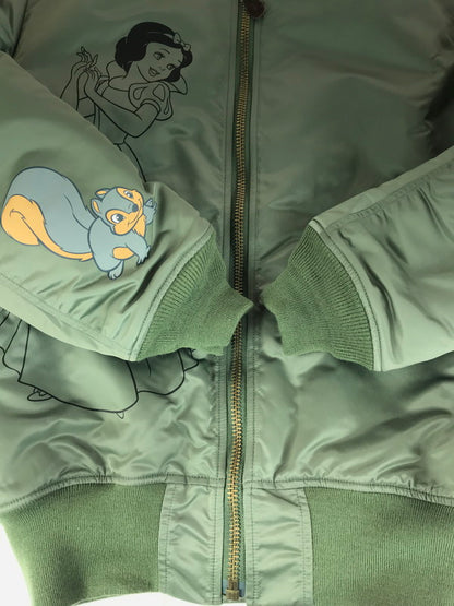【中古美品】【メンズ】 SEQUEL シークェル SNOW WHITE MA-1 SQ-24AW-SWJK-01 スノーホワイト MA-1 アウター 142-251122-rt-11-tag サイズ：L カラー：オリーブ 万代Net店