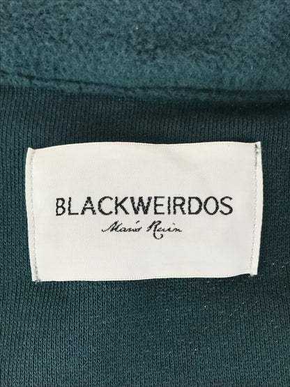 【中古品】【メンズ】 BLACKWEIRDOS ブラックウィドー LARRY SPORTELLO FLEECE JACKET フリースジャケット 142-251127-rt-06-tag サイズ：表記サイズなし 下記参照 カラー：モスグリーン 万代Net店