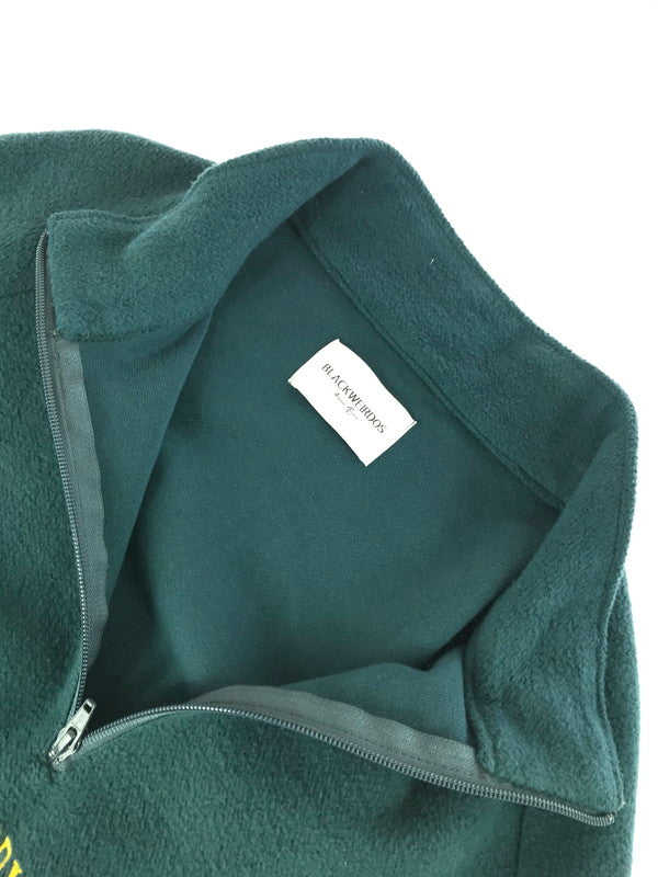 【中古品】【メンズ】 BLACKWEIRDOS ブラックウィドー LARRY SPORTELLO FLEECE JACKET フリースジャケット 142-251127-rt-06-tag サイズ：表記サイズなし 下記参照 カラー：モスグリーン 万代Net店