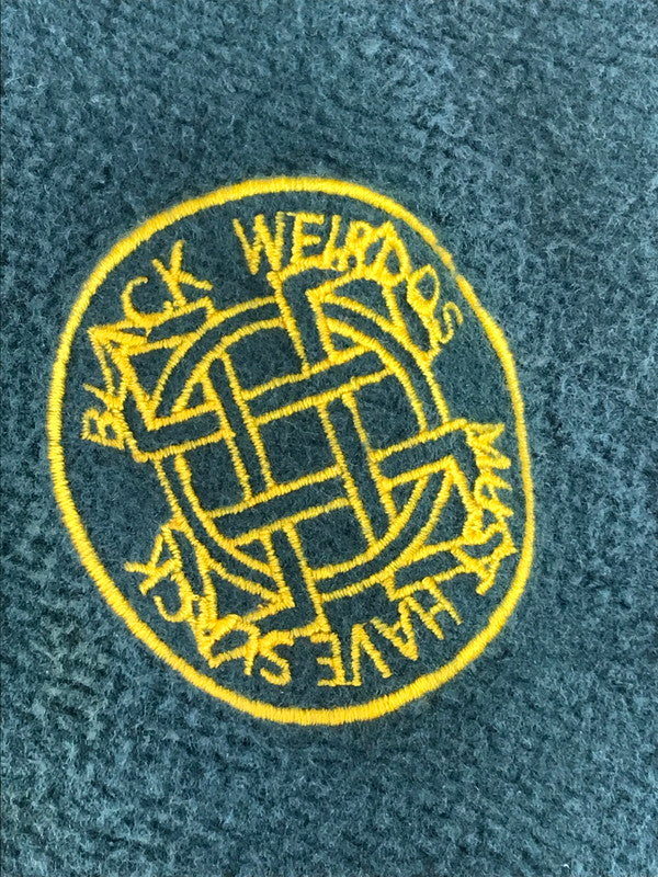 【中古品】【メンズ】 BLACKWEIRDOS ブラックウィドー LARRY SPORTELLO FLEECE JACKET フリースジャケット 142-251127-rt-06-tag サイズ：表記サイズなし 下記参照 カラー：モスグリーン 万代Net店