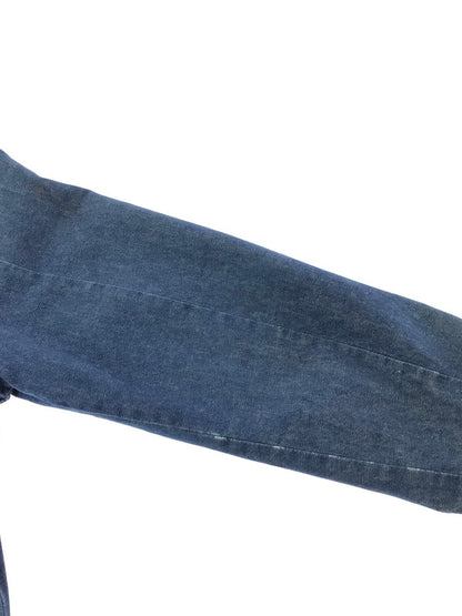 【中古品】【メンズ】 BLUEBELL ブルーベル 70's DENIM CHORE COAT 70年代 襟コーデュロイ ブランケットライナーデニムカバーオール 146-260820-rt-19-tag サイズ：44 カラー：インディゴ 万代Net店