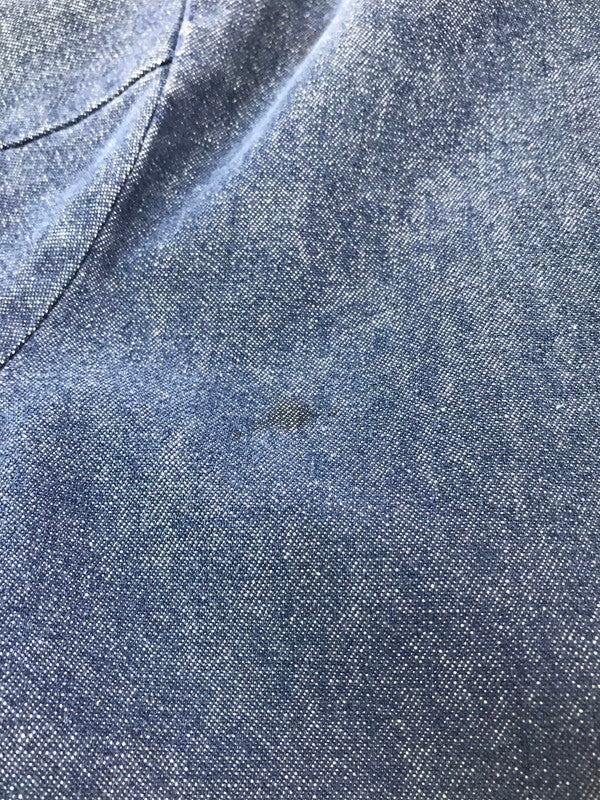 【中古品】【メンズ】 BLUEBELL ブルーベル 70's DENIM CHORE COAT 70年代 襟コーデュロイ ブランケットライナーデニムカバーオール 146-260820-rt-19-tag サイズ：44 カラー：インディゴ 万代Net店