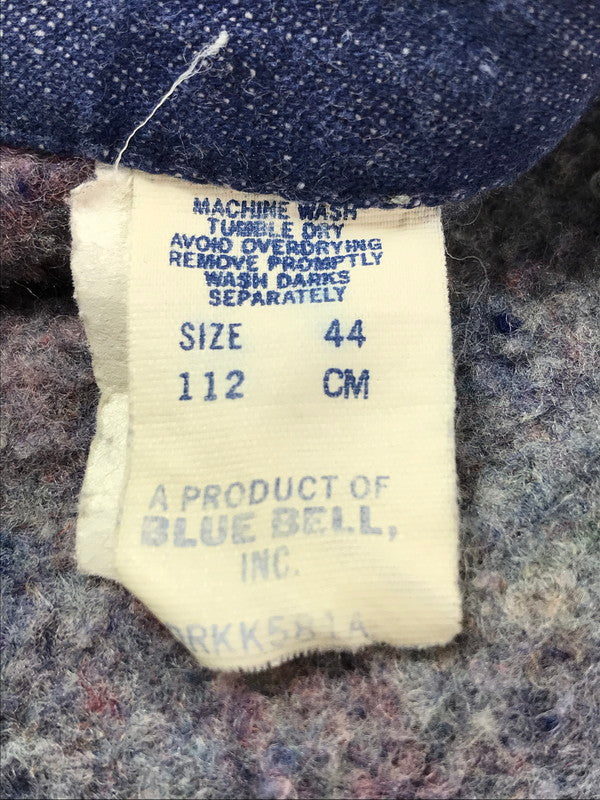【中古品】【メンズ】 BLUEBELL ブルーベル 70's DENIM CHORE COAT 70年代 襟コーデュロイ ブランケットライナーデニムカバーオール 146-260820-rt-19-tag サイズ：44 カラー：インディゴ 万代Net店