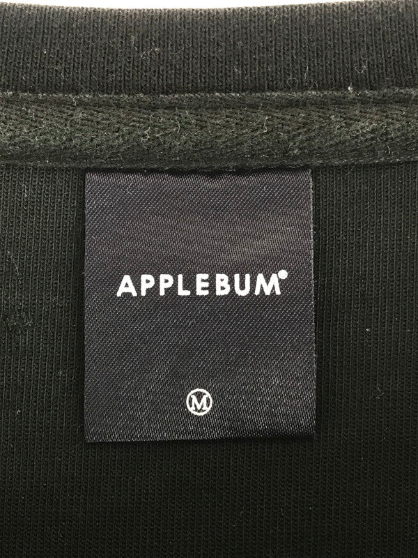 【中古品】【メンズ】 APPLEBUM アップルバム ELITE PERFORMANCE CREW エリートパフォーマンスクルー スウェット トレーナー トップス 142-251217-rt-01-tag サイズ：M カラー：ブラック 万代Net店