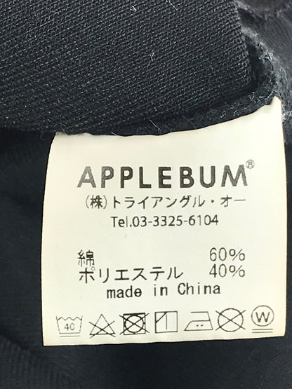 【中古品】【メンズ】 APPLEBUM アップルバム ELITE PERFORMANCE CREW エリートパフォーマンスクルー スウェット トレーナー トップス 142-251217-rt-01-tag サイズ：M カラー：ブラック 万代Net店