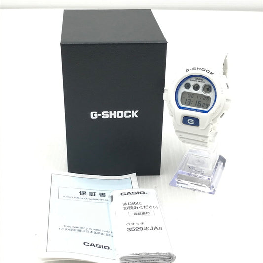 【中古美品】【メンズ】 G-SHOCK ジーショック DW-6900HDS-7JF デジタル クォーツ 腕時計 196-251129-na-03-tag カラー：ホワイト 万代Net店