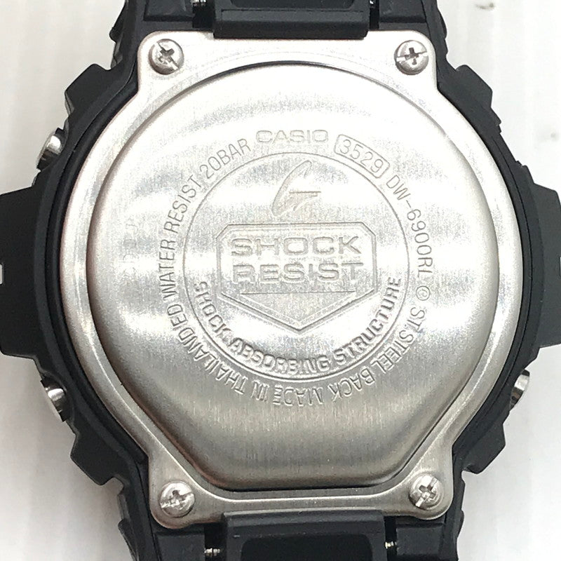 【中古美品】【メンズ】 G-SHOCK ジーショック DW-6900RL-1JF デジタル クォーツ 腕時計 196-251129-na-02-tag カラー：ブラック 万代Net店