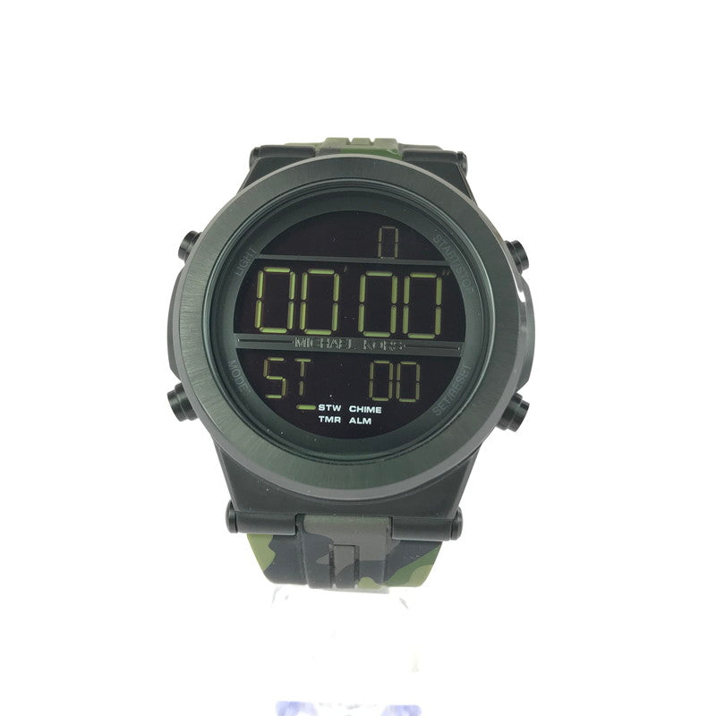 【中古品】【メンズ】 Michael Kors マイケルコース デジタルウォッチ MK-8866 腕時計 197-251130-na-07-tag カラー：グリーン 万代Net店