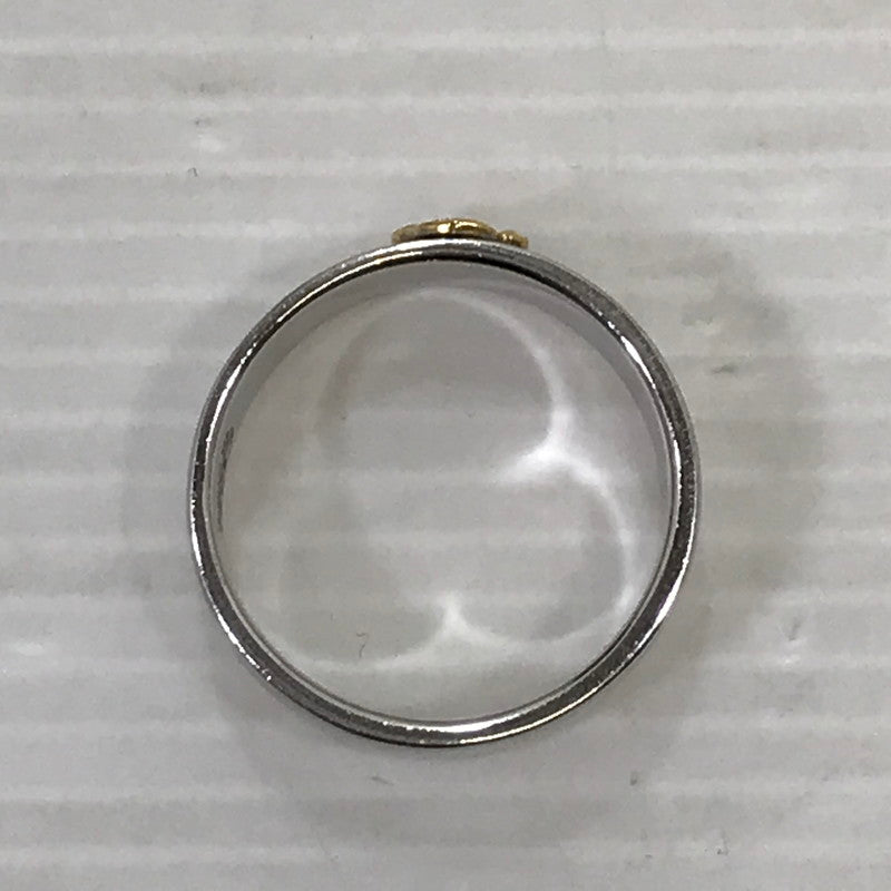 【中古品】【メンズ】 SAAD サード SV925 K24GP フラットバンド リング ポピー R-143-SGPL 指輪 アクセサリー 191-251206-na-05-tag カラー：シルバー 万代Net店