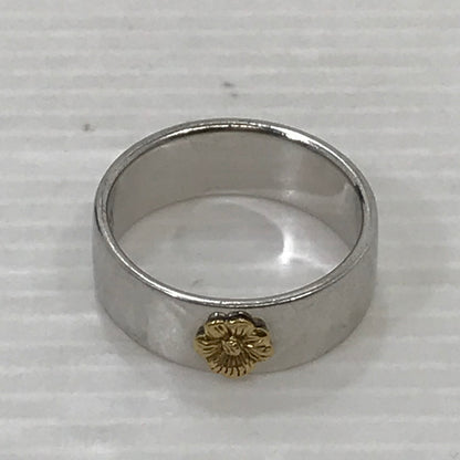 【中古品】【メンズ】 SAAD サード SV925 K24GP フラットバンド リング ポピー R-143-SGPL 指輪 アクセサリー 191-251206-na-05-tag カラー：シルバー 万代Net店