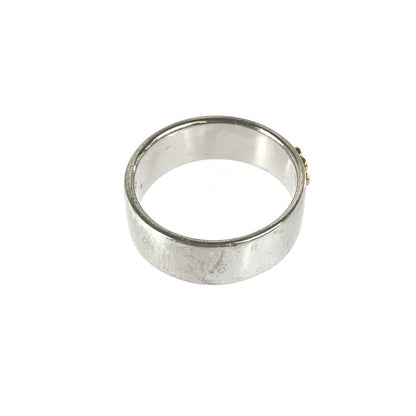 【中古品】【メンズ】 SAAD サード SV925 K24GP フラットバンド リング ポピー R-143-SGPL 指輪 アクセサリー 191-251206-na-05-tag カラー：シルバー 万代Net店