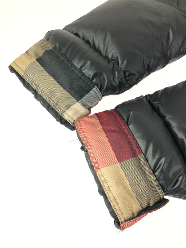 【中古美品】【メンズ】 BLACK LABELCRESTBRIDGE ブラックレーベル・クレストブリッジ HOODED DOWN JACKET BLACK 51F96-296-09 フーデッド ダウンジャケット アウター 141-251127-rt-19-tag サイズ：L カラー：ブラック 万代Net店