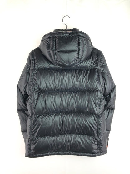 【中古美品】【メンズ】 BLACK LABELCRESTBRIDGE ブラックレーベル・クレストブリッジ HOODED DOWN JACKET BLACK 51F96-296-09 フーデッド ダウンジャケット アウター 141-251127-rt-19-tag サイズ：L カラー：ブラック 万代Net店